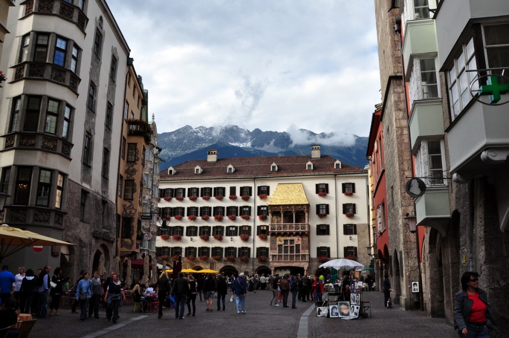 The beautiful town of Innsbruck, Austria was a lovely last stop in Austria.  Ringed by mountains with a beautiful center, we really enjoyed our time.